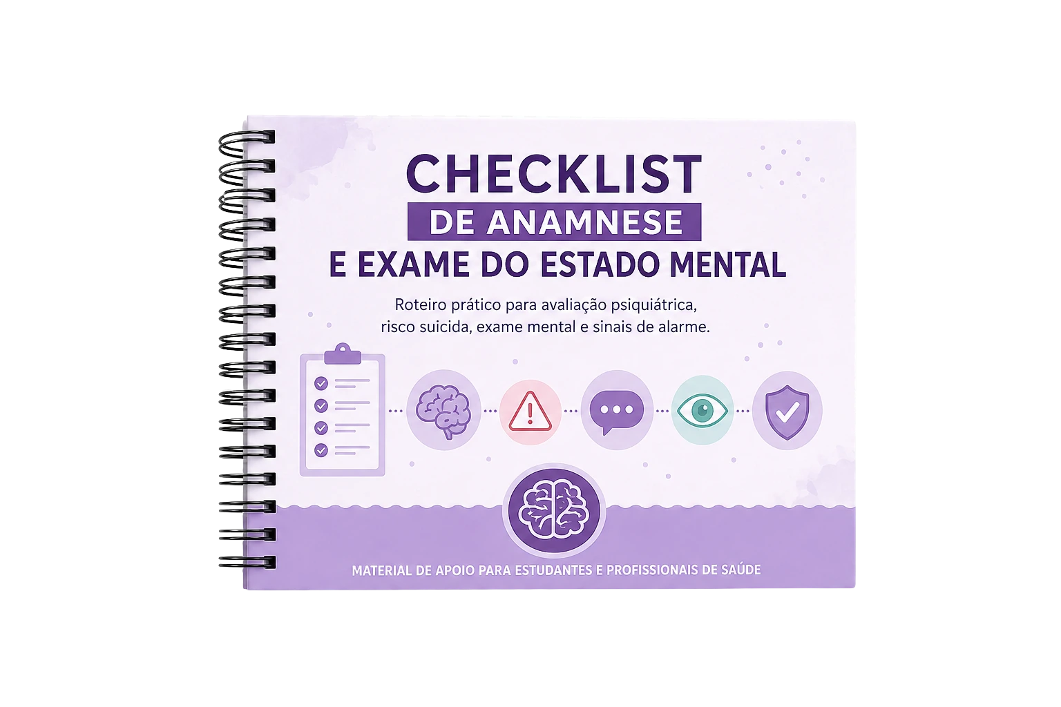 Mockup do Checklist de Anamnese e EEM
