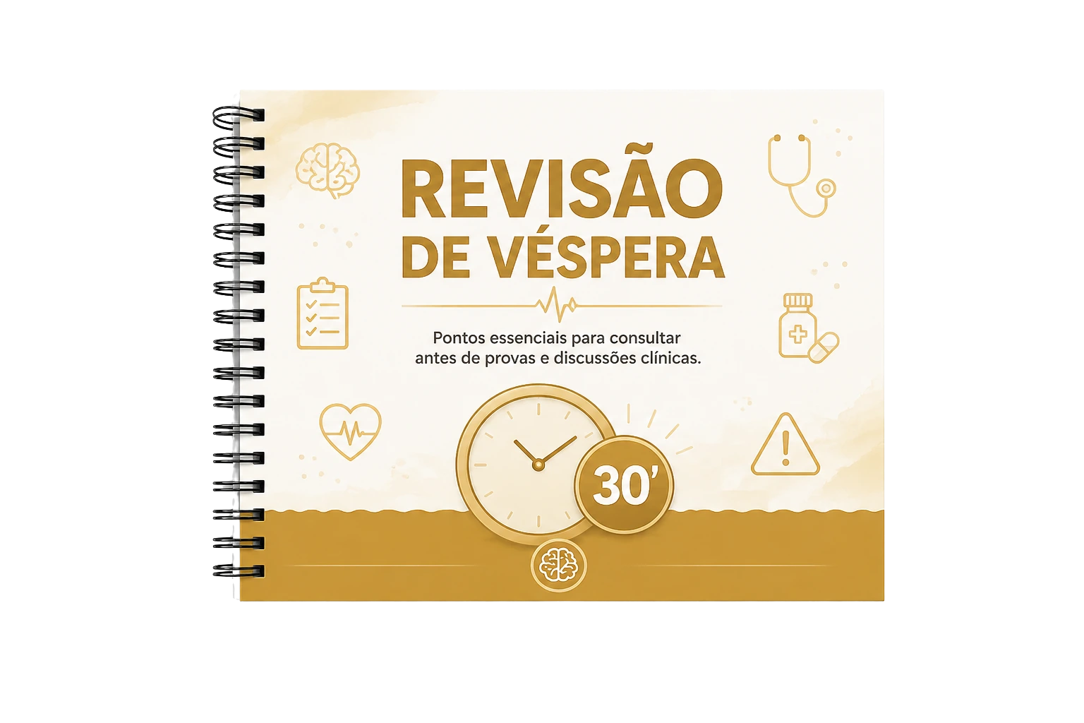 Mockup da Revisão de Véspera em 30 Minutos